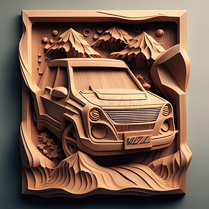 3D модель Suzuki MR Wagon (STL)